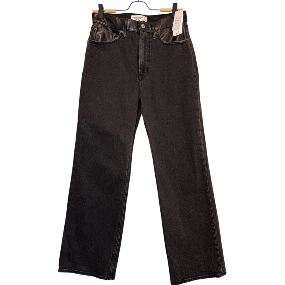 NWT Abercrombie & Fitch High Rise 90s Relaxed Jean size 27